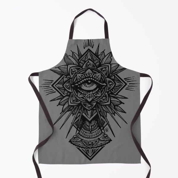 Item preview, All Seeing Eye Ornamental Octagon Chalice Mandala designed and sold by Roberto Jaras Lira.