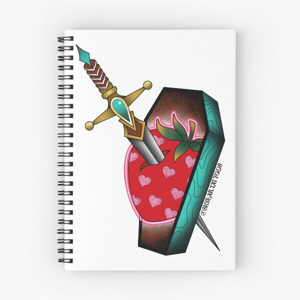 Item preview, Death of a strawberry  designed and sold by Skylartattoos.