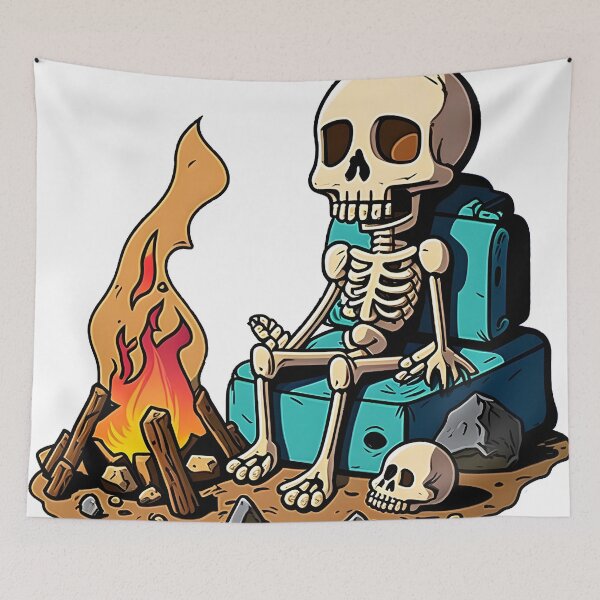 Item preview, Skeleton Campfire designed and sold by PyramidSchmear.