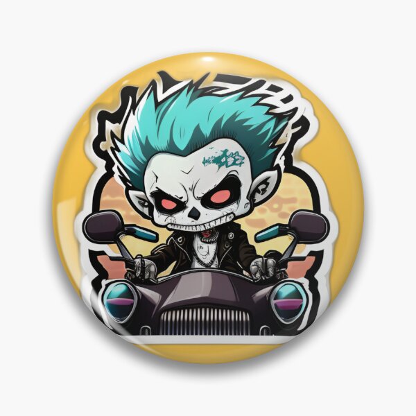 Item preview, Zombie Driver Anime Drawing of Funny Cartoon Driver  designed and sold by verluxe.