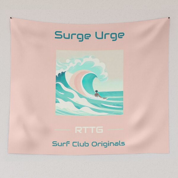 Item preview, Surge Urge Wave Shirt designed and sold by RaveToTheGrave.