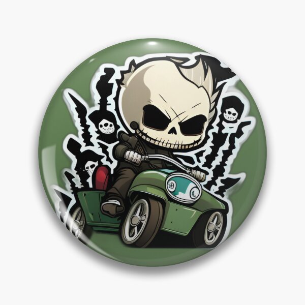 Item preview, Zombie Driver Anime Drawing of Funny Cartoon Driver  designed and sold by verluxe.