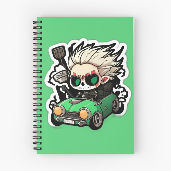 Item preview, Zombie Driver Anime Drawing of Funny Cartoon Driver  designed and sold by verluxe.