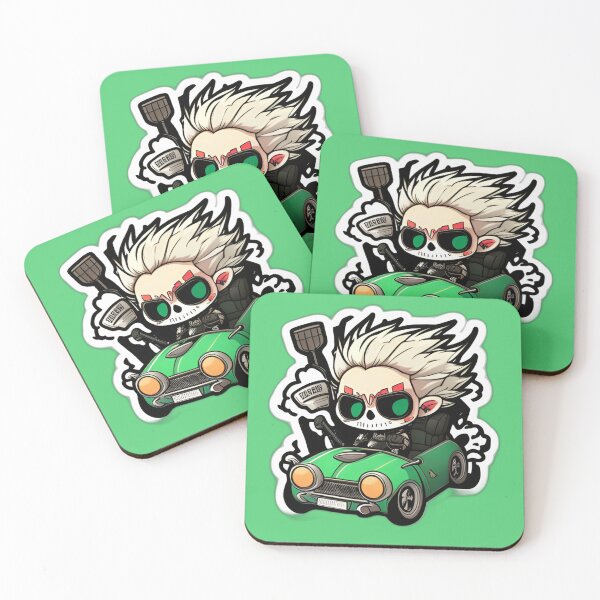 Item preview, Zombie Driver Anime Drawing of Funny Cartoon Driver  designed and sold by verluxe.