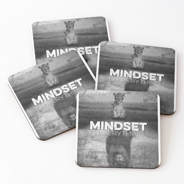 Item preview, Mindset Is Everything, Tiger and lion  designed and sold by HustleArtShop.