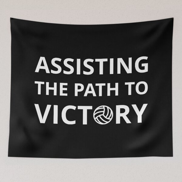 Item preview, Volleyball Assistant Coach - Assisting The Path To Victory I designed and sold by Lemon Pepper.