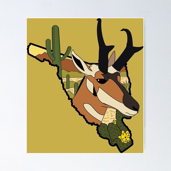 Item preview, Pronghorn designed and sold by Procyonidae Creative.