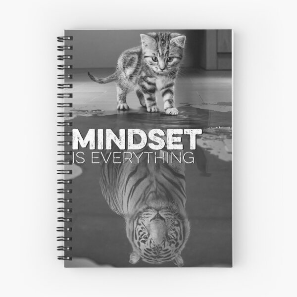Item preview, Mindset Is Everything Tiger Cat  designed and sold by HustleArtShop.