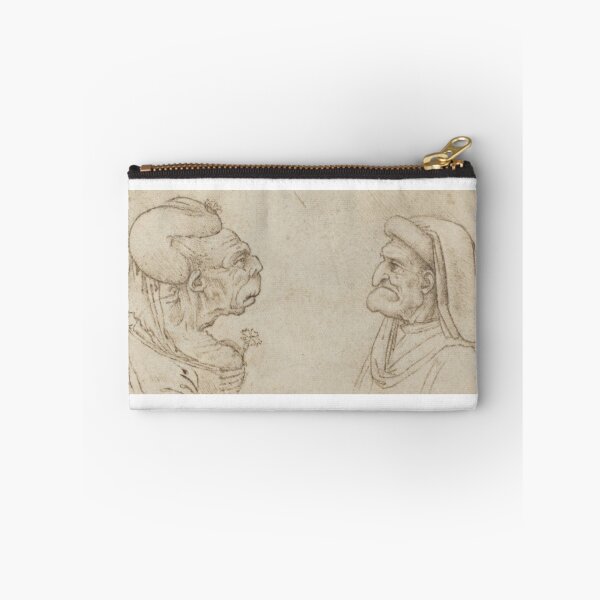 Item preview, Two grotesque heads by Leonardo da Vinci designed and sold by Mapsart-.