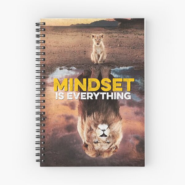 Item preview, Mindset Is Everything LionCat  designed and sold by HustleArtShop.