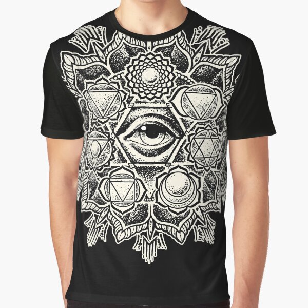 Artikel-Vorschau von Anahata Seven Chakra Flower Mandala, designt und verkauft von Roberto Jaras Lira.