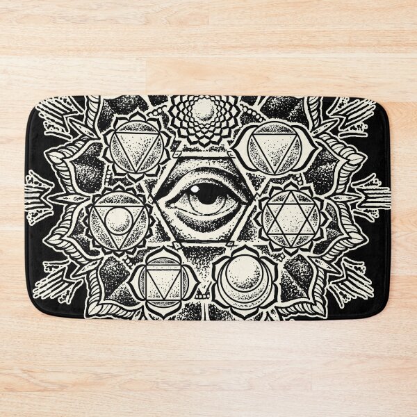 Item preview, Anahata Seven Chakra Flower Mandala designed and sold by Roberto Jaras Lira.