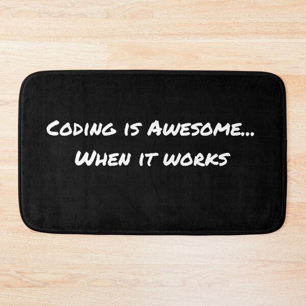 Item preview, Coding is awesome designed and sold by brindled.
