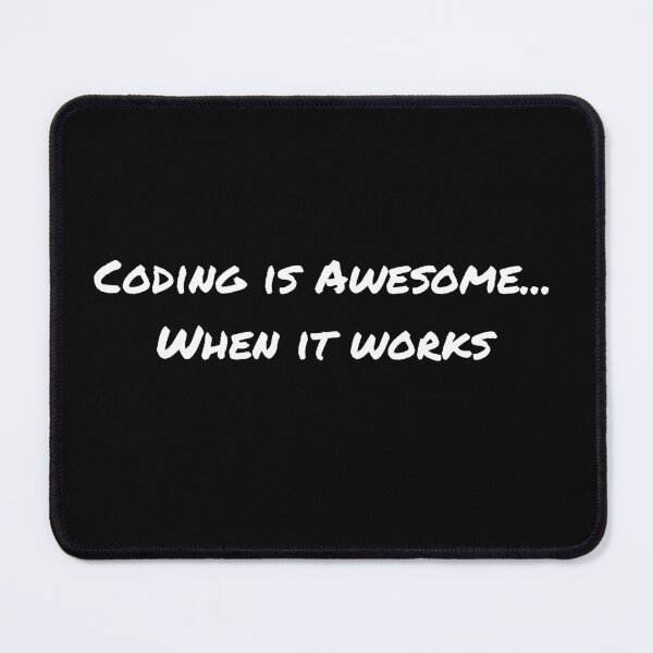 Item preview, Coding is awesome designed and sold by brindled.