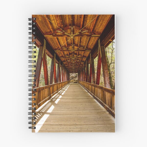 Item preview, Puente cubierto de madera de maderas viejas designed and sold by dbvirago.