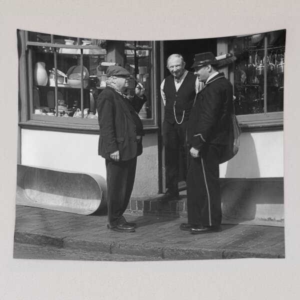 Item preview, Postman Outside the Ironmongers designed and sold by jalfc46.