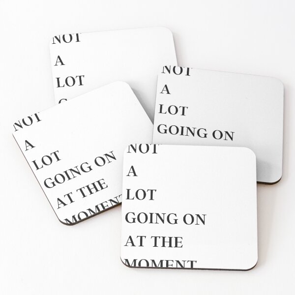 Item preview, NOT A LOT GOING ON AT THE MOMENT designed and sold by bohoprints.