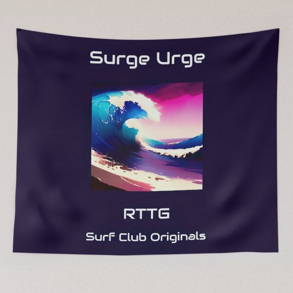 Item preview, Surge Urge Wave Shirt designed and sold by RaveToTheGrave.