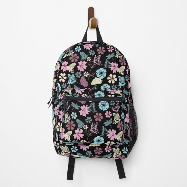 Item preview, Cute Summer Flower With Butterfly Seamless Pattern designed and sold by BobbyTee Merch.