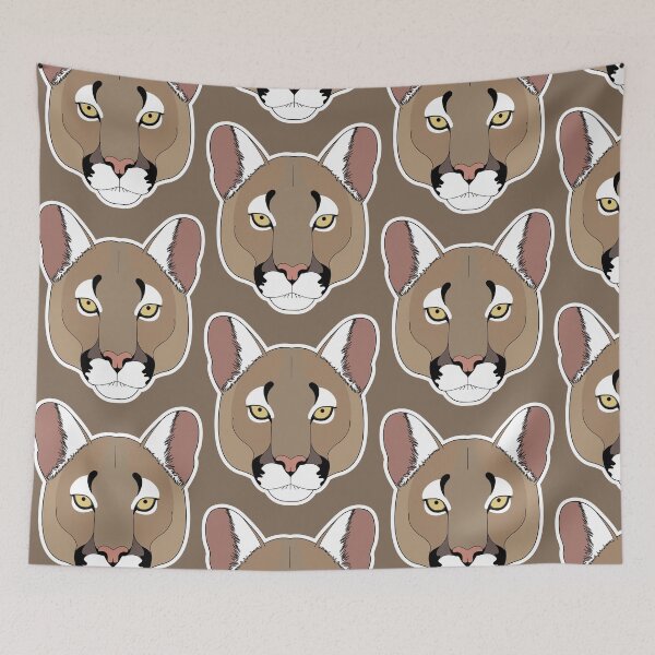 Item preview, Cougar designed and sold by Procyonidae Creative.