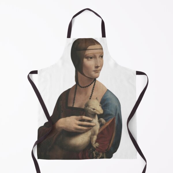 Item preview, Lady with an ermine by Leonardo da Vinci designed and sold by Mapsart-.
