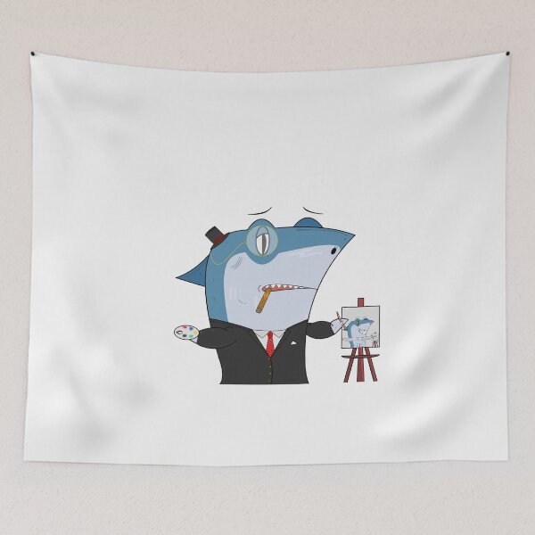 Item preview, Mr Sharky, painter designed and sold by MrSharkyShop.