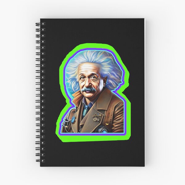 Item preview, Albert Einstein Art  designed and sold by WoodburyLake.