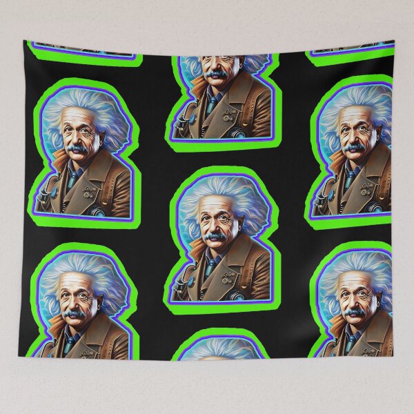 Item preview, Albert Einstein Art  designed and sold by WoodburyLake.