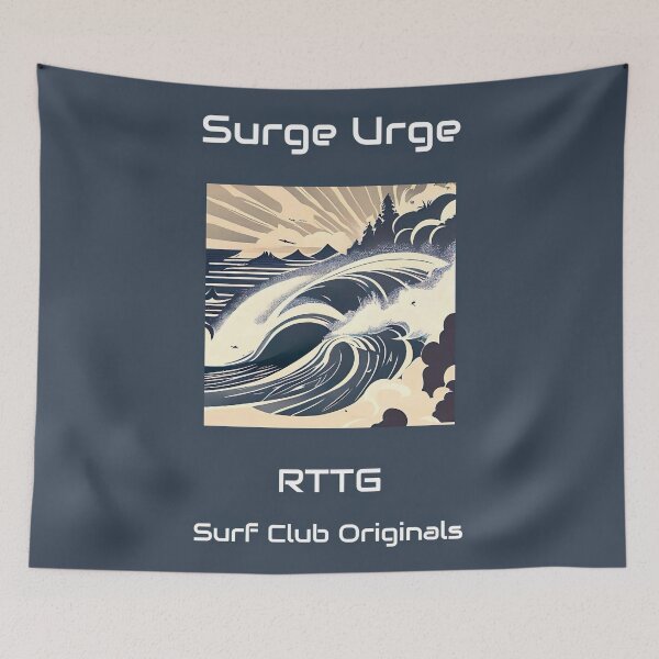 Item preview, Surge Urge Wave Shirt designed and sold by RaveToTheGrave.