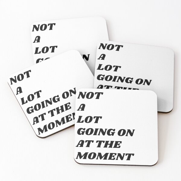 Item preview, NOT A LOT GOING ON AT THE MOMENT designed and sold by bohoprints.