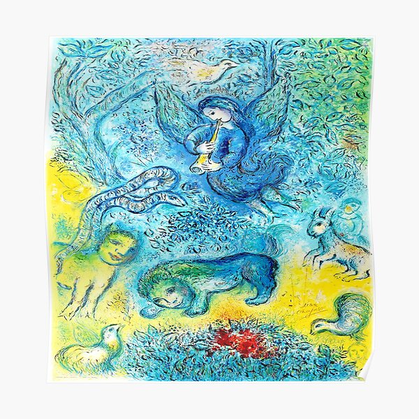 Marc Chagall Flûte Enchantée Poster