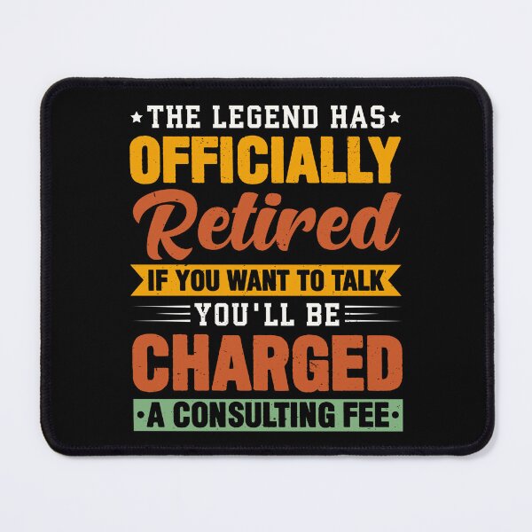 Item preview, The Legend Has Officially Retired Vintage Design - Funny Retirement designed and sold by naworas.