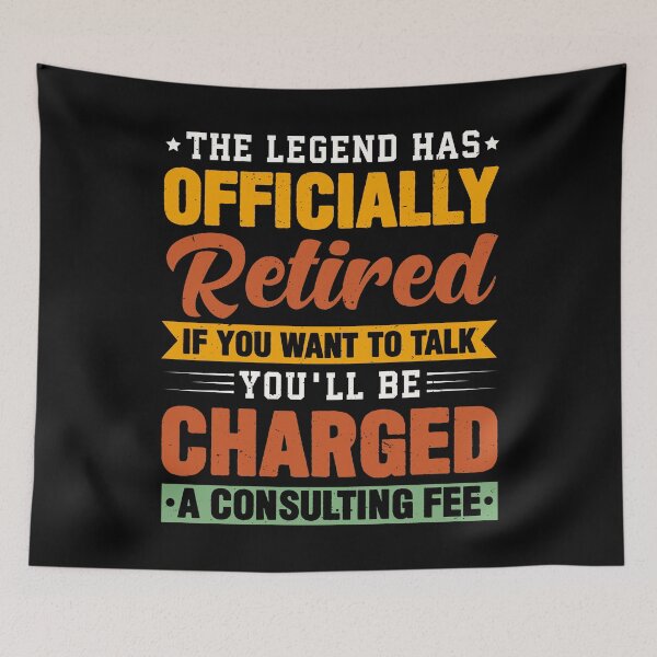 Item preview, The Legend Has Officially Retired Vintage Design - Funny Retirement designed and sold by naworas.
