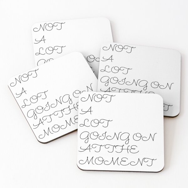 Item preview, NOT A LOT GOING ON AT THE MOMENT designed and sold by bohoprints.