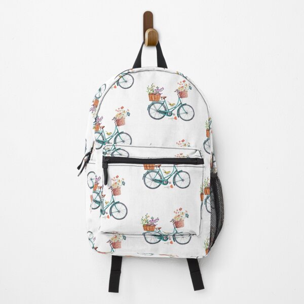 Item preview, Vintage Bicycle with Flower Baskets designed and sold by silviaol.