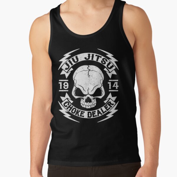MMA Grappling Training Top para Hombre Chaleco De Artes Marciales Brasileño Jiu Jitsu cráneo