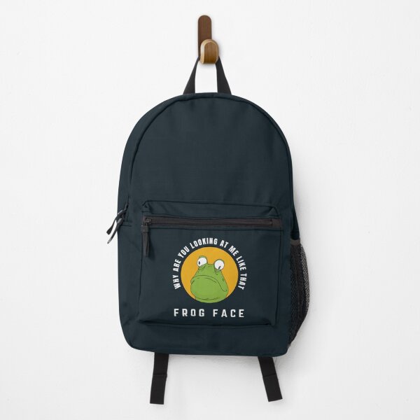 Item preview, Why are you looking at me Frog Face Funny Sarcastic Frog most offensive     designed and sold by Suberocal.
