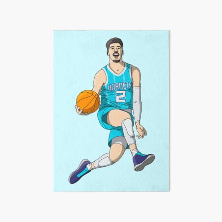 NBA Charlotte Hornets Court Canvas Wall Sign