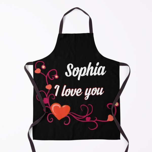 Item preview, I love u Sophia designed and sold by Dido-shop-art ⭐⭐⭐⭐⭐.