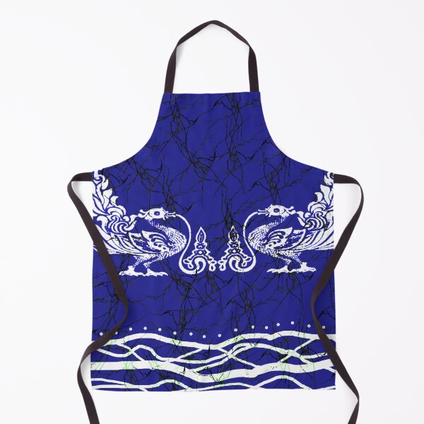 Item preview, Traditional Sri Lankan Blue Batik Pattern designed and sold by Thilaniz.