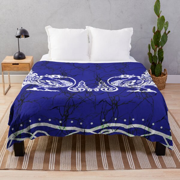 Item preview, Traditional Sri Lankan Blue Batik Pattern designed and sold by Thilaniz.