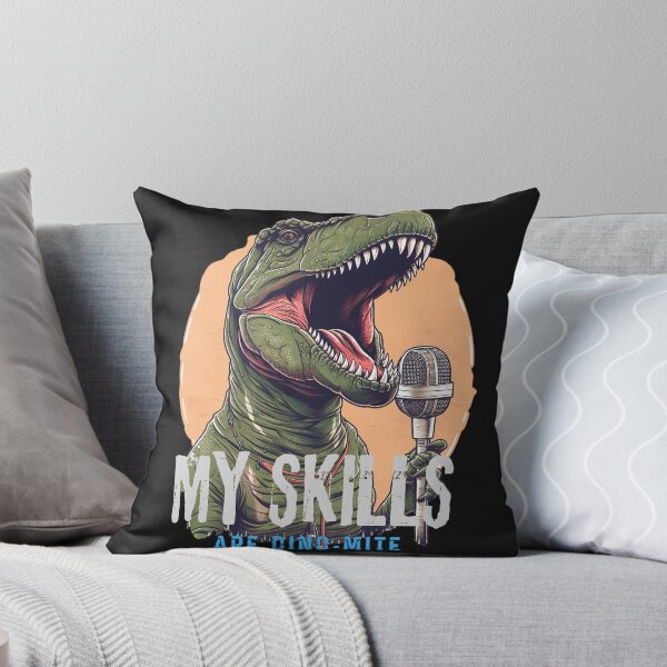 Item preview, Teeth and Talent: T-Rex Design for Fearless Dino & Music Lovers designed and sold by superpedro.