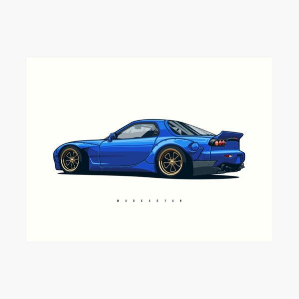 Rx7 Art Prints | Redbubble