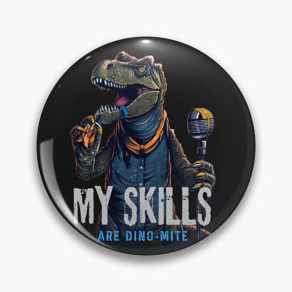 Item preview, Teeth and Talent: T-Rex Design for Fearless Dino & Music Lovers designed and sold by superpedro.