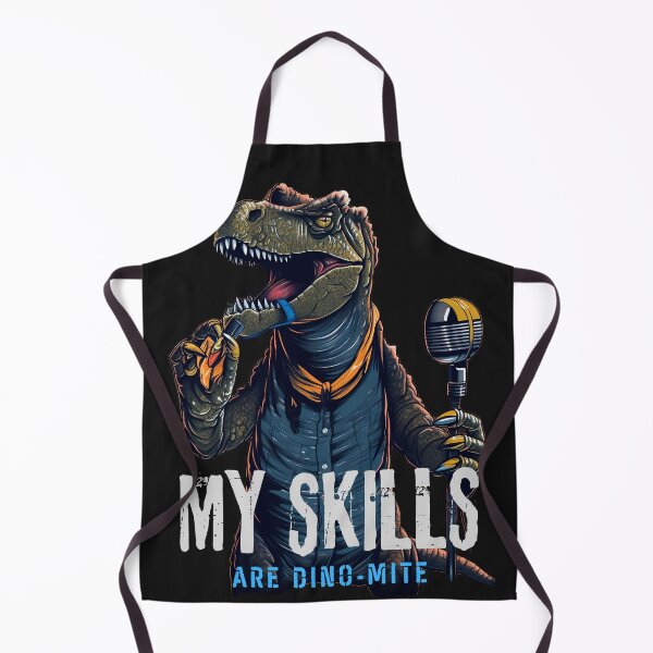 Artikelvorschau, Teeth and Talent: T-Rex Design für Furchtlose Dino & Musik Liebhaber entworfen und verkauft von superpedro.
