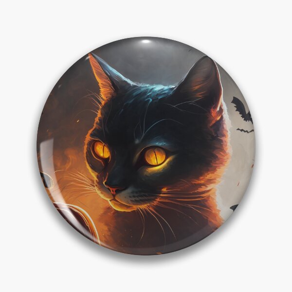 Item preview, Halloween Kitty designed and sold by NevermoreFalls.