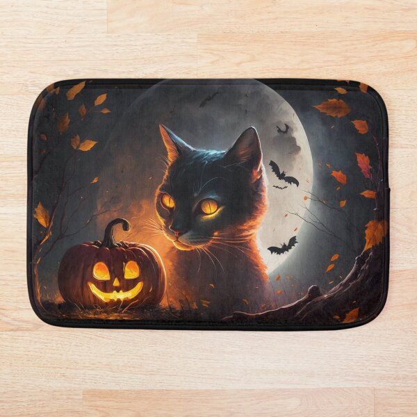 Item preview, Halloween Kitty designed and sold by NevermoreFalls.