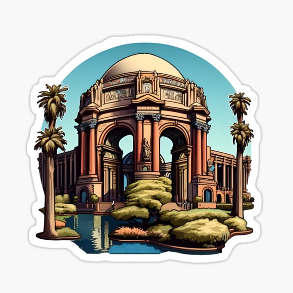 Item preview, San Francisco Palace of Fine Arts 1 designed and sold by HoneyStorm.