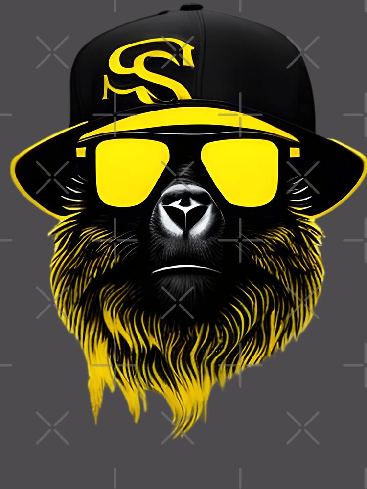 Thumbnail 6 von 6, Premium Oversized Pullover, Affe im Rapper-Stil designt und verkauft von RuiFernandes.