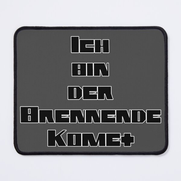Item preview, Ich bin der Brennende Komet designed and sold by vanyadesign.